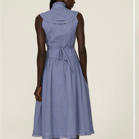 Pamela Love Rent the Runway Blue  Midi Dress medium - Picture 3 of 7